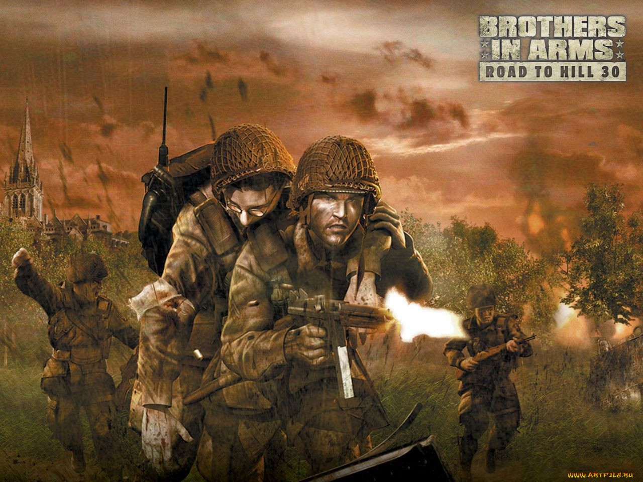 Обои Видео Игры Brothers in Arms: Road to Hill 30, обои для рабочего стола,  фотографии видео, игры, brothers, in, arms, road, to, hill, 30 Обои для  рабочего стола, скачать обои картинки заставки